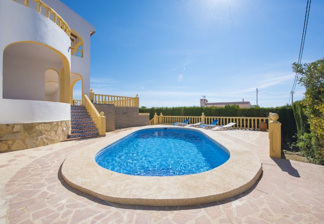 Villa vacances Calpe - Villa Cactus Villa Calpe - Villa Cactus - Vues mer et piscine privée