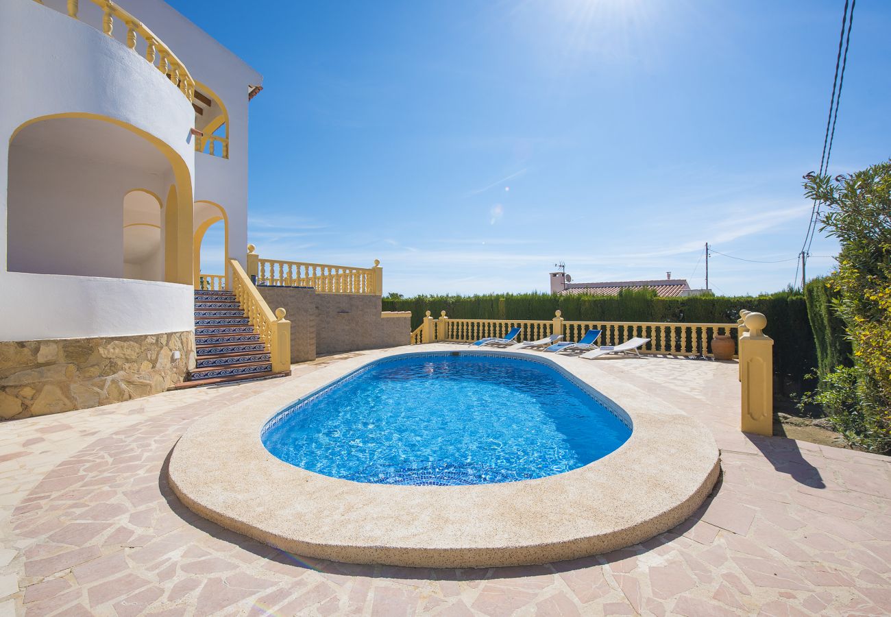 Villa vacances Calpe - Villa Cactus Villa Calpe - Villa Cactus - Vues mer et piscine privée